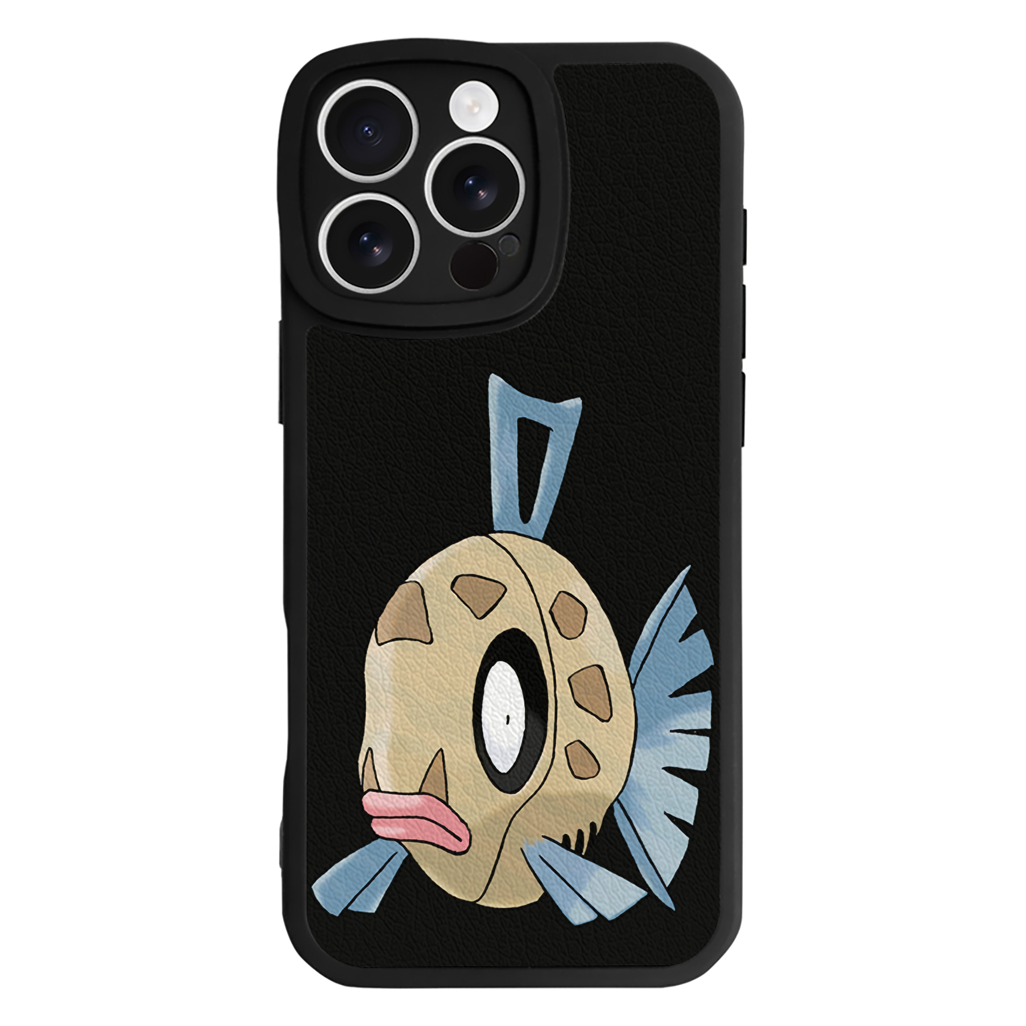（画像用） ポケットモンスター Pokémon 【iPhone 16シリーズ対応】シリコンスマホケース（レザー調） 材質：シリコン